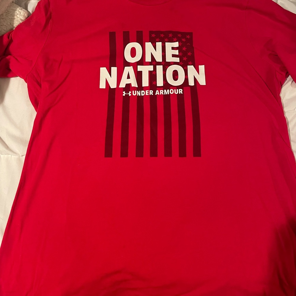 Men’s one nation under armor shirt